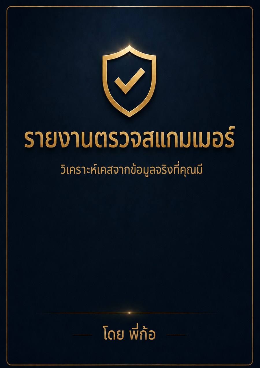 Thai CheckScammer investigation report cover